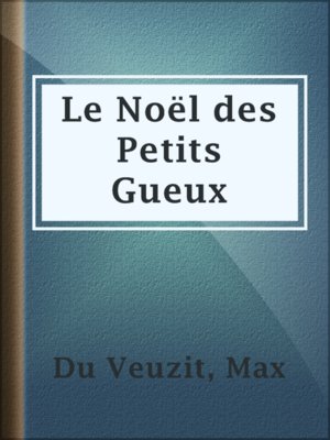 cover image of Le Noël des Petits Gueux